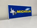 Oud Michelin reclame bordje, Reclamebord, Gebruikt, Ophalen of Verzenden