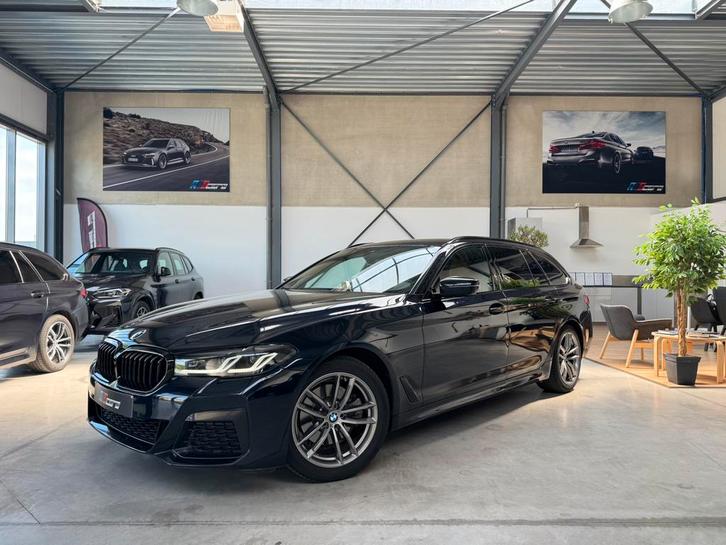 BMW 520dA M-Sport | 09/2020 | 97.000 km | Showroomstaat, Auto's, BMW, Bedrijf, Te koop, 5 Reeks, 360° camera, ABS, Achteruitrijcamera