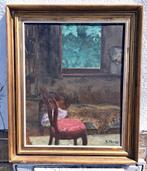 Huile sur toile signe Georges rogy, Antiek en Kunst, Ophalen of Verzenden