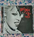 Pink Try this, Cd's en Dvd's, Ophalen of Verzenden, Zo goed als nieuw