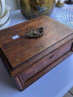 antieken houten kistje, Ophalen