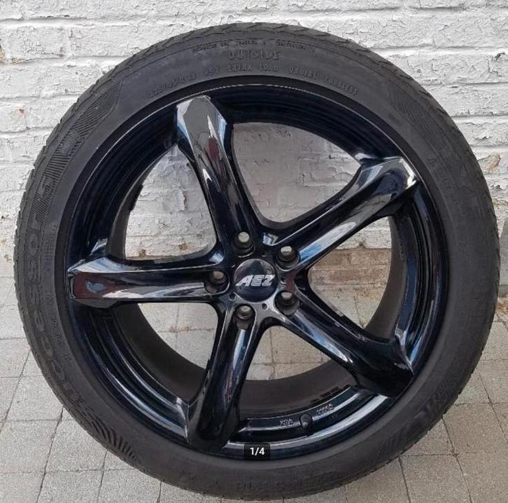 AEZ Yacht velgen en nog nieuwe banden, Auto-onderdelen, Banden en Velgen, Banden en Velgen, Zomerbanden, 18 inch, 225 mm, Personenwagen