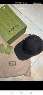 Casquette gucci classique noire original vendré oú echange, Ophalen of Verzenden, Zo goed als nieuw