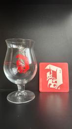 Duvel NYC rood + viltje, Verzenden, Zo goed als nieuw, Duvel