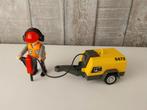 Playmobil werkman met drilboor, Ophalen, Gebruikt