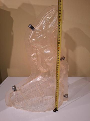 Chocolademal 45cm hoog paashaas, Divers, Saint-Nicolas, Enlèvement ou Envoi, Comme neuf