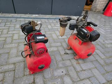 2x waterpomp grondwaterpomp hydrofoorpomp € 200 beschikbaar voor biedingen