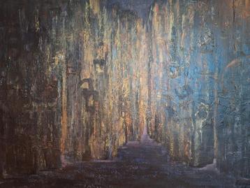 Groot schilderij Renato (1913-1996) beschikbaar voor biedingen