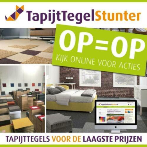 Restpartijen NIEUWE Heuga & InterfaceTapijttegels *OUTLET*, Hobby & Loisirs créatifs, Hobby & Loisirs Autre, Neuf, Enlèvement ou Envoi