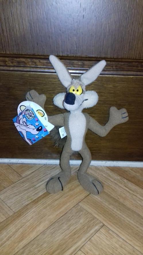 Looney Tunes Wile E. Coyote knuffel, Verzamelen, Stripfiguren, Zo goed als nieuw, Beeldje of Figuurtje, Looney Tunes, Ophalen of Verzenden