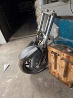 Voorvork met wiel en remmerij, Motoren, Ophalen
