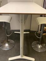 Keuken tafel met 2 bar stoelen, Huis en Inrichting, Keuken | Keukenbenodigdheden, Gebruikt, Ophalen