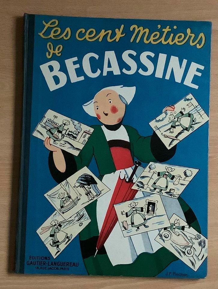 Lot de 6 BD de Bécassine, Boeken, Stripverhalen, Gelezen, Meerdere stripboeken, Ophalen of Verzenden