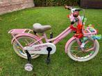 Popal Cooper roze meisjesfiets 16”, Fietsen en Brommers, Fietsen | Kinderfietsjes, Ophalen, Zijwieltjes, Popal, 16 tot 20 inch