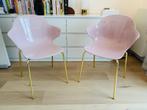 Roze stoelen van Calligaris, Huis en Inrichting, Ophalen, Overige materialen, Twee, Overige kleuren