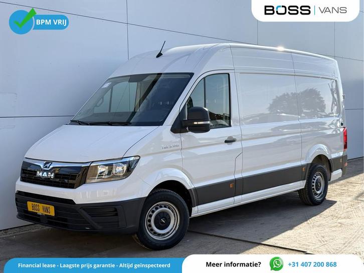 MAN TGE 3.140 2.0 TDI L3H3 Carplay Camera (Gratis NL kenteke, Auto's, Bestelwagens en Lichte vracht, Bedrijf, Te koop, ABS, Achteruitrijcamera