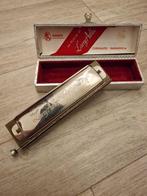 Hohner Larry Adler 7534/48 12 chromatische mondharmonica, Muziek en Instrumenten, Blaasinstrumenten | Mondharmonica's, Gebruikt