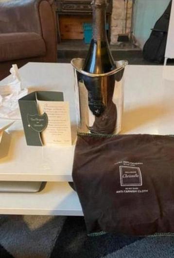 Dom Perignon Moet Chandon Champagnedoos van Christofle, Verzamelen, Ophalen of Verzenden, Zo goed als nieuw, Champagne