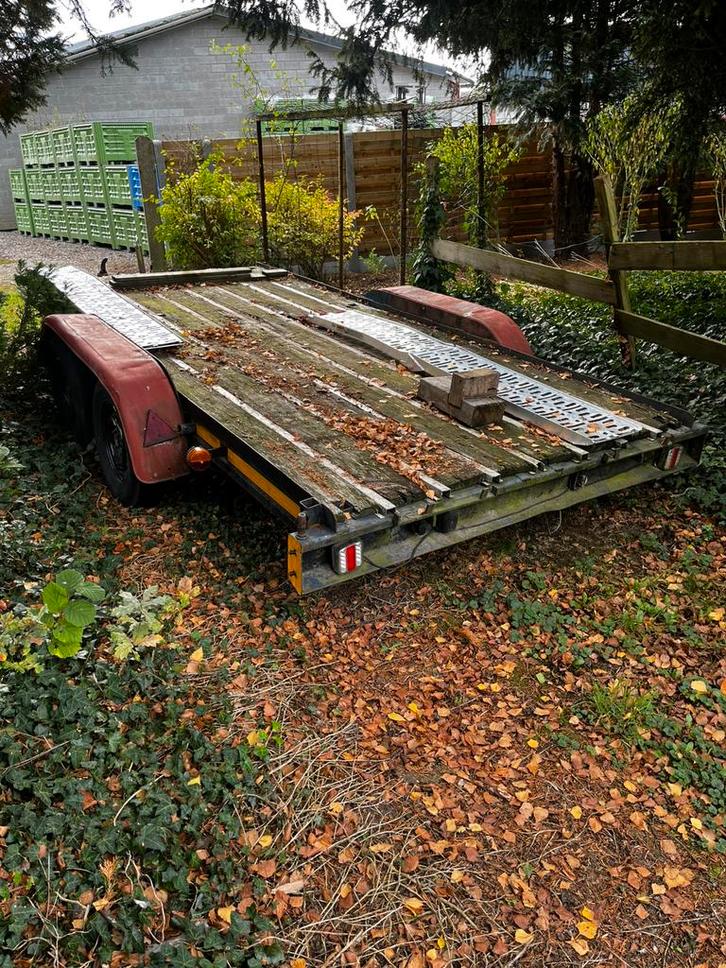 Machine trailer 750 kg, Zakelijke goederen, Landbouw | Werktuigen, Transport, Ophalen
