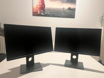 2x Moniteur Dell P2417HC (24 pouces) beschikbaar voor biedingen