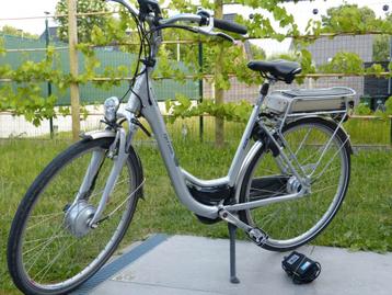 Elektrische fiets Oxford tranzx met automatische versnelling, Fietsen en Brommers, Gebruikt, 50 km per accu of meer, 55 tot 59 cm