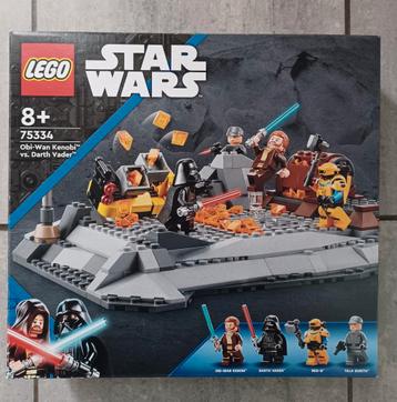 Lego Star Wars Obi Wan Kenobi VS. Darth Vader 75334