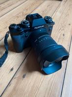 Fuji xt3 + nieuwe hybride Sigma 18-50mm f/2.8 DC D, Ophalen, Zo goed als nieuw, Fuji