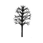 20 kale bomen schaal maquette winterboom modelbouw herfst