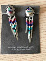 Indian Native American Jewelry Boucles d'oreilles vintage, Bijoux, Sacs & Beauté, Comme neuf, Argent, Enlèvement, Argent