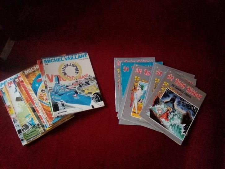 De rode ridder, strips, stripverhalen; comics, Boeken, Strips | Comics, Gelezen, Meerdere comics, Europa, Ophalen of Verzenden