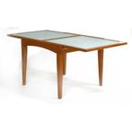 Table à manger italienne moderne avec plateau en verre. Fabr, Maison & Meubles, Tables | Tables à manger, Comme neuf, Enlèvement ou Envoi