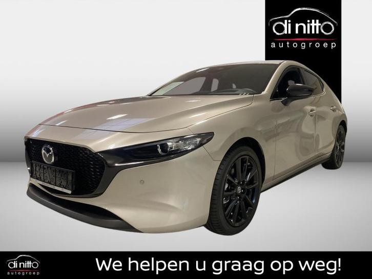 Mazda 3 Mazda3 MY2025 5DR Hatchback e-Skyactiv X 186 hp, Auto's, Mazda, Bedrijf, Te koop, Hybride Elektrisch/Benzine, Plug-in hybride