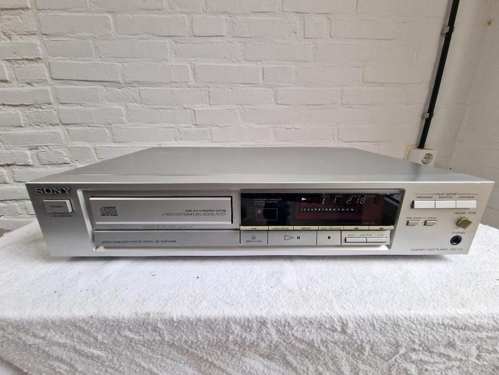 Sony CDP-470 cd speler met afstandsbediening., Audio, Tv en Foto, Cd-spelers, Gebruikt, Sony, Ophalen