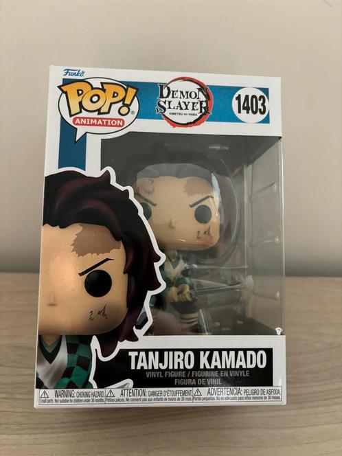 Funko Pop! Anime: Demon Slayer - Tanjiro Training #1403, Collections, Jouets miniatures, Enlèvement ou Envoi