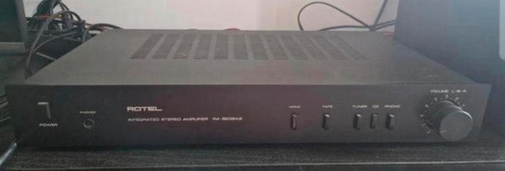 TOP Vintage High End ROTEL RA820BX (1984) Integrated Amp, Audio, Tv en Foto, Versterkers en Ontvangers, Stereo, Ophalen of Verzenden
