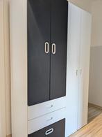 Kleerkasten Smastad Ikea zwart-wit, Kinderen en Baby's, Kinderkamer | Commodes en Kasten, Ophalen, 50 tot 70 cm, 105 cm of meer