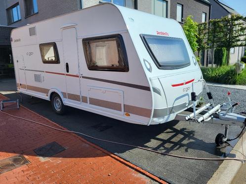 Caravan Dethleffs C GO QSK 495, Caravans en Kamperen, Caravans, Particulier, tot en met 5, 1250 - 1500 kg, Treinzit, Dethleffs