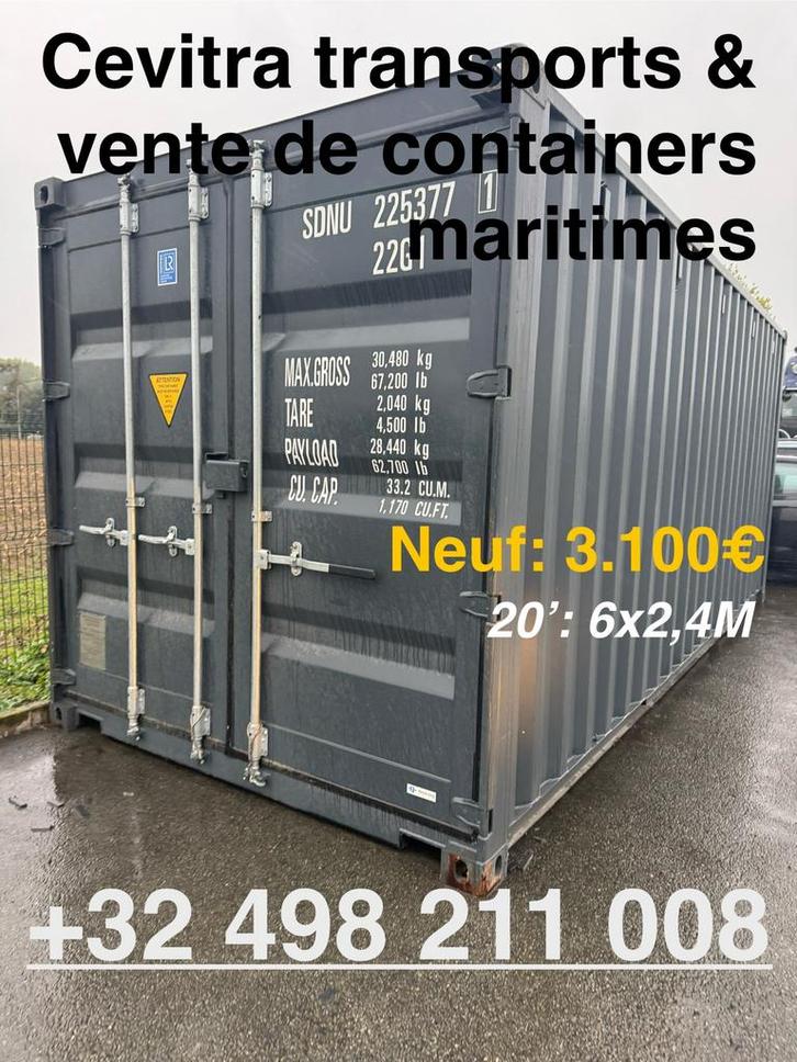 Containers maritimes, Doe-het-zelf en Bouw, Containers, Ophalen