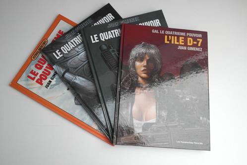 LE QUATRIEME POUVOIR tomes 1 à 4 (EO état neuf) de GIMENEZ, Boeken, Stripverhalen, Zo goed als nieuw, Complete serie of reeks
