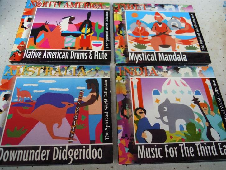 The Spiritual World Collection ( 4 cd's ), CD & DVD, CD | Musique du monde, Comme neuf, Enlèvement ou Envoi