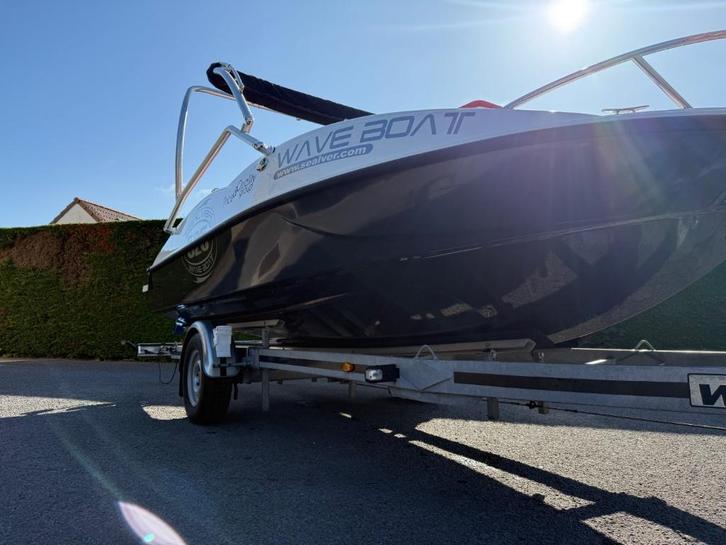 Wave Boot + trailer, Watersport en Boten, Overige Watersport en Boten, Zo goed als nieuw, Ophalen