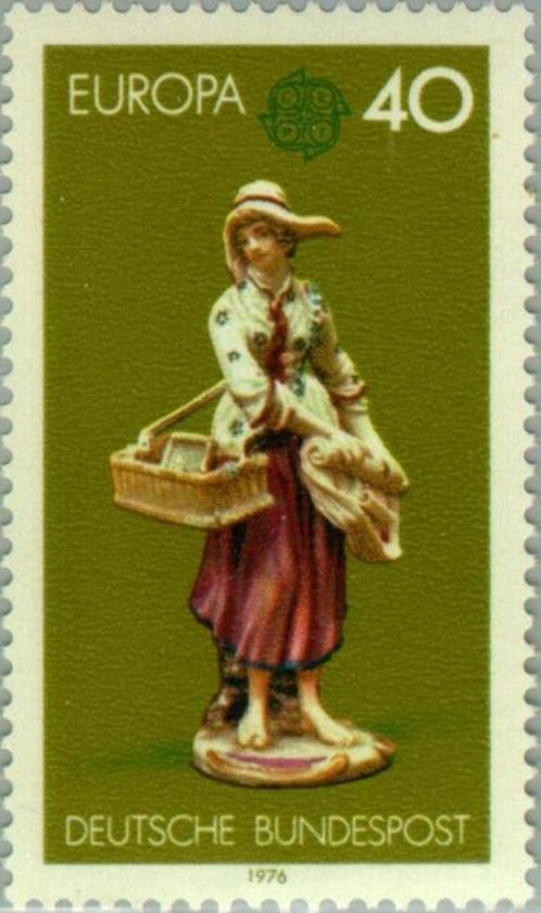 Y&T 739-740 – Michel 890-891 - 1976 - Europazegels -postfris, Postzegels en Munten, Postzegels | Europa | Duitsland, Postfris