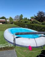 zwembad met toebehoren, Tuin en Terras, 300 cm of meer, 400 cm of meer, Gebruikt, 80 tot 120 cm
