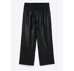 Zara Culotte in Faux Leather - Leerlook Zwart XL (Nieuw), Maat 46/48 (XL) of groter, Nieuw, Ophalen of Verzenden, Lang