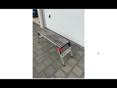 Platform ladder opstap …, Doe-het-zelf en Bouw, Ladders en Trappen, Zo goed als nieuw, Ladder, Ophalen