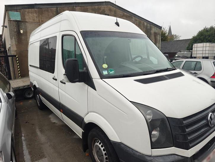 VW Crafter Camperbus - defecte motor, Caravans en Kamperen, Mobilhomes, Particulier, tot en met 2, Volkswagen, Overige merken