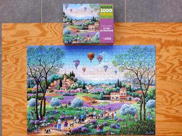 Puzzle 1000 pièces Éditions imaginaires - Ciel de Provence beschikbaar voor biedingen