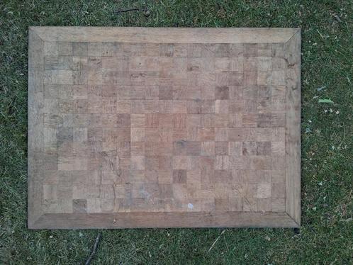 Eiken oud tafelblad, Huis en Inrichting, Tafelonderdelen, Gebruikt, Tafelblad, 100 tot 150 cm, 50 tot 100 cm, Rechthoekig, Eikenhout