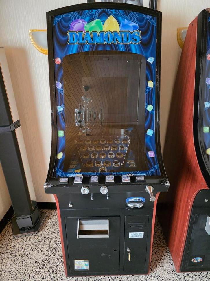 Diamonds Bingo gokkast 2x, Verzamelen, Automaten | Overige, Gebruikt, Ophalen
