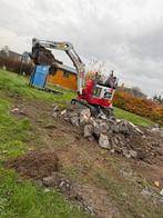 Tuinenleuckx minitractor werktuigen kraan & chauffeur tehuur, Zakelijke goederen, Nieuw, Tot 80 Pk, 250 tot 500 cm, Ophalen